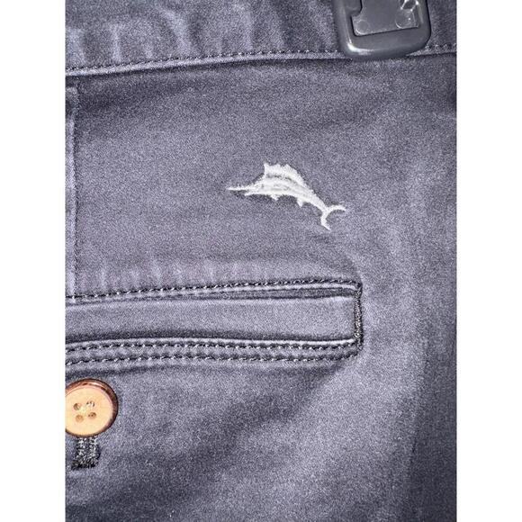 Tommy Bahama Shorts Mens 40 Cargo Flat Black Blue Lot 2 Outdoors Casual Golf - Picture 3 of 9